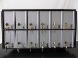   Industries 12 USPS MailBox Rear Keys 25 36 Post Office Cluster