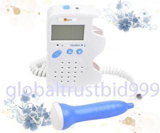 new prenatal Fetal Doppler 3MHz with colour LCD Display Low ultrasound 