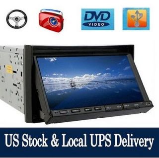Newly listed Double 2 Din 7 Car Stereo DVD CD /4 Player RDS Radio 