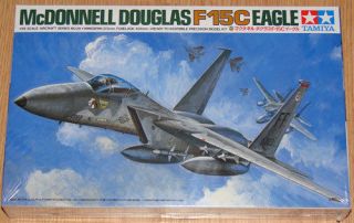 Tamiya McDonnell Douglas F 15C Eagle Kit   CO129 1/48 Scale Model 