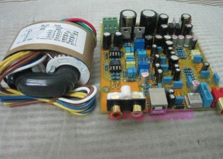 Assembled DIR9001+PCM2706+WM8740 Parallel Mono DAC Board with R core 