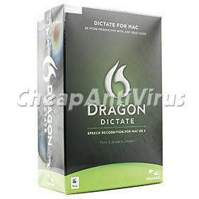 Nuance Dragon Dictate for Mac 2.5 + FREE Mic Headset (New Retail 