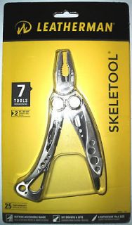 LEATHERMAN Skeletool 7in1 Multi Tool pocket knife screwdriver pliers 