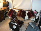 1990s Tama RockStar DX  6 Toms, Bass Drum, and Cases