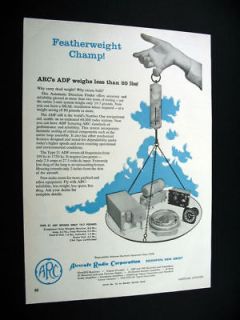 ARC Automatic Direction Finder aircraft navigation Ad