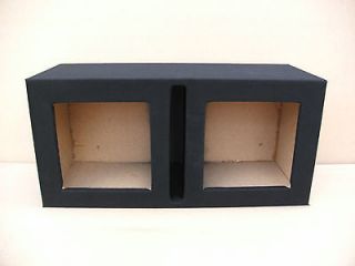 12 Dual Vented Ported Square Subwoofer Enclosure Kicker L5 L7 Sub Box 
