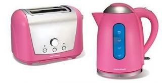 Morphy Richards Accents Pink Kettle & Toaster 43805   44385