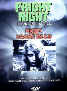Night of the Living Dead DVD, 1998, Fright Night Horror Classics 1 