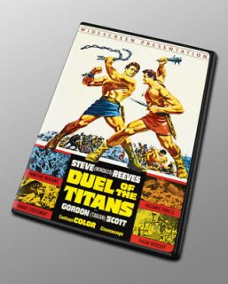 DUEL OF THE TITANS (WIDESCREEN ENGLISH UNCUT) STEVE REEVES, GORDON 