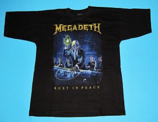Megadeth   Rust In Peace T shirt NEW