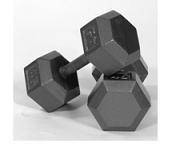 Cap hex dumbbells weights gym equipment 5 lb pair new