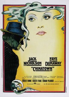   Movie POSTER Italian 27x40 Roman Polanski Jack Nicholson Faye Dunaway