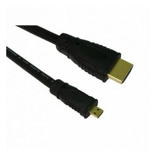 High Speed Micro HDMI to HDMI 6 ft Cable with Ethernet Ultra High 
