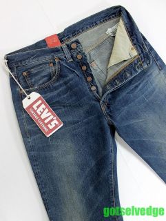 Levis Vintage Clothing LVC Big E 1947 Pitchfork 2 Selvedge Jeans 36 x 