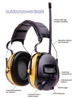 Peltor Worktunes AM/FM  Digital Hearing Protection Ear Muffs
