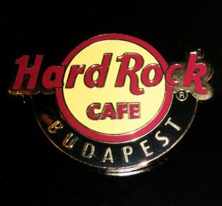 HARD ROCK CAFE BUDAPEST   HUNGARY PIN RARE NEW COLLECTIBLE