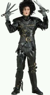 Super deluxe Edward Scissorhands grand heritage costume fancy suit 
