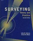 NEW Surveying Theory and Practice by James M. Anderson Hardcover Book