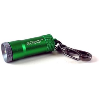 eGear Pico Zipper Lite LED Flashlight, mini – Green   SHIPS FREE 
