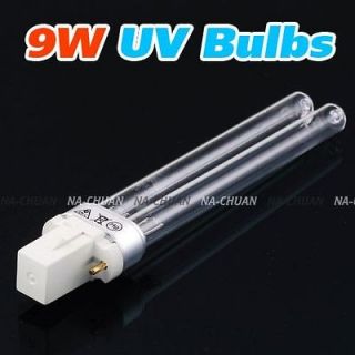 9W 9 WATT UV UVC G23 Base Light Tube Bulb Lamp
