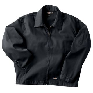 New!! Dickies JT75 Black Unlined Eisenhower Jacket