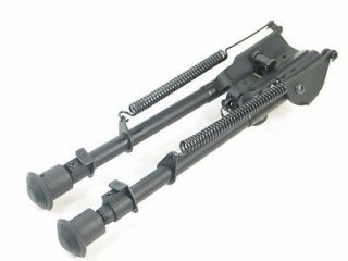 Military Metal Stud/Spr Eject foldable Rifle Ridge Rock Shooter Bipod 