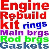 Engine rebuild kit w/mains Chev 305,327,307,28​3 1955 1956 1957 1958 