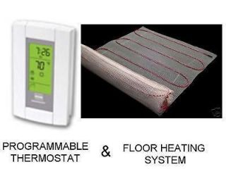 60 SQFT MAT Electric Floor Heat Tile Radiant Warm Heated with Digital 