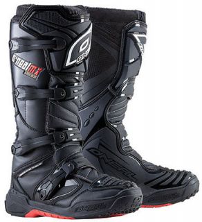 ONeal Element Motocross Boots Black Adult Size 12 ATV Dirt Bike Off 