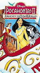 Pocahontas II Journey To A New World VHS, 1998