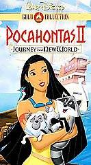 Pocahontas II Journey To A New World VHS, 2000, Gold Collection 