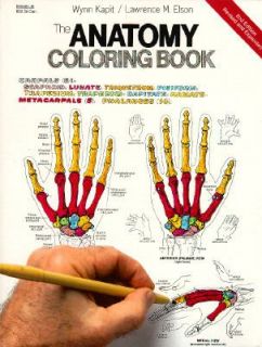 The Anatomy Coloring Book by Lawrence M. Elson and Wynn Kapit 1997 