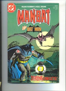 MAN BAT 1 1984 VFN DS REPRINTS NEAL ADAMS BATMAN DETECTIVE COMICS 400 