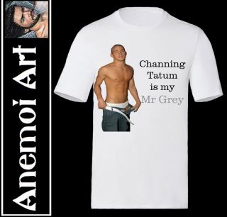 50 Shades of Greybooks Channing Tatum is My Mr Grey T shirt Fan gift 
