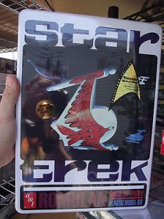 AMT Star Trek Romulan Bird of Prey model kit in Limited edition Tin 
