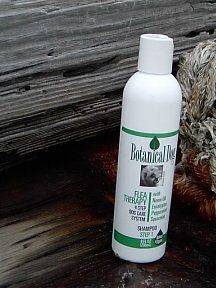 Botanical Dog Natural Neem and Eucalyptus Flea Shampoo 17 OZ