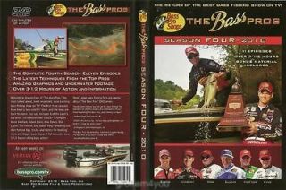   2010 Fishing Season 4 Over 3 1/2 hours VanDam Horton Evers DVD New