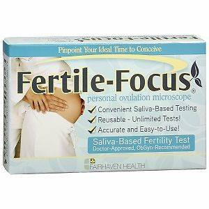 Fertile Focus Saliva Ovulation Fertility Test, 1 ea