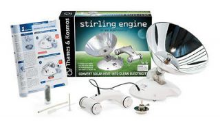 Thames And Kosmos Stirling Engine Science Kit, Car & Experiment Kit 