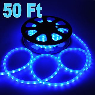   Led Flexible Neon Rope Light 120V 2 Wire Tube 1/2 Outdoor Decorative