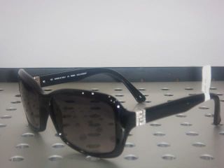 New Fendi FS5071R 001 Black Grey Shaded Sunglasses In Original Box