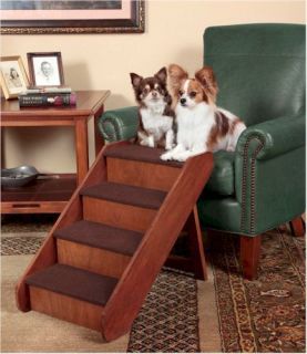 Solvit PupSTEP Plus Dog and Pet Stairs   Wood