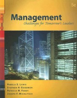 Management Challenges for Tomorrows Leaders by Joseph F. Michlitsch 