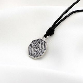   Pendant Jewelry Labyrinth Pewter Silver Factory Direct Vietguild