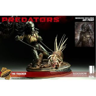 The Tracker Predator Sideshow Collectibles Exclusive Maquette