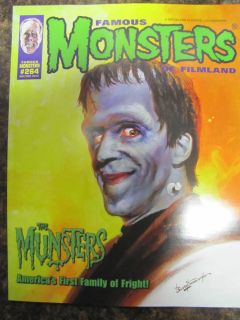 Famous Monsters 264 Captain Co exclusive Herman Munster cover 