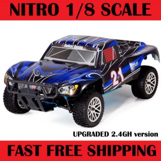  10 Scale Nitro Gas Redcat Racing Remote Control Truck Buggy RTR FAST