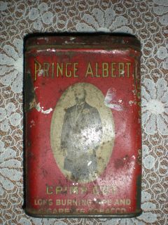 IVE GOT PRINCE ALBERT IN A CAN!! Vintage antique tobacco can Old 