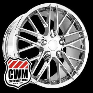 17x8.5/18x9.5 Corvette C6 ZR1 Replica Chrome Wheels for Corvette C5 