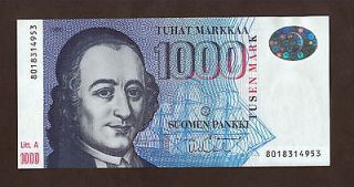 Finland 1000 Markkaa 1986, P.121 in UNC